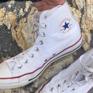 Converse White high top